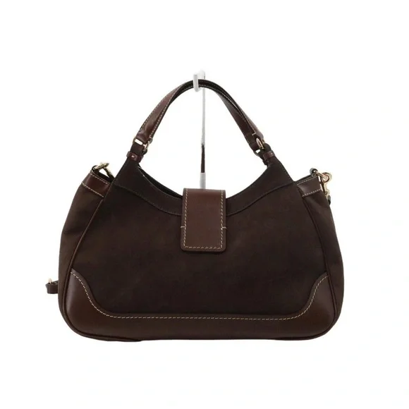 Gorgeous Salvatore Ferragamo Erin Two-Tone Convertible bag in Leather & Suede - Picture 3 of 13